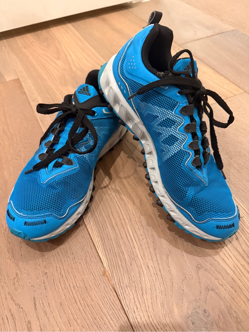 adidas Bright Blue Women's Athletic Trail Running Shoes